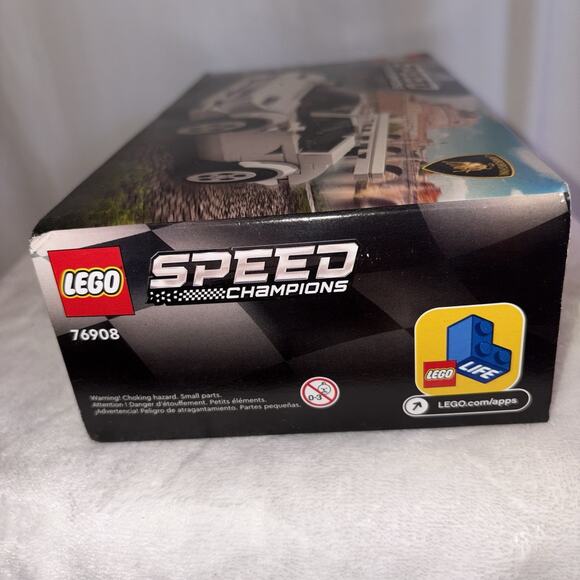 LEGO Speed Champions Lamborghini Countach 76908- 262 Pcs Building Set NEW - Picture 5 of 7